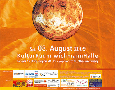 Venuskonzert Akasha Project Plakat