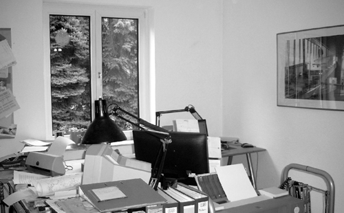 Blick ins Büro 